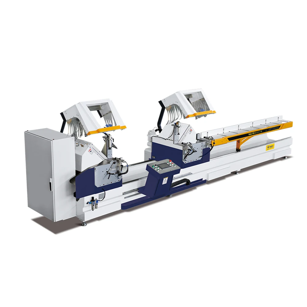 High Precision Double-Head Cutting CNC Saw Machine for Aluminum Windows & Doors Machinery