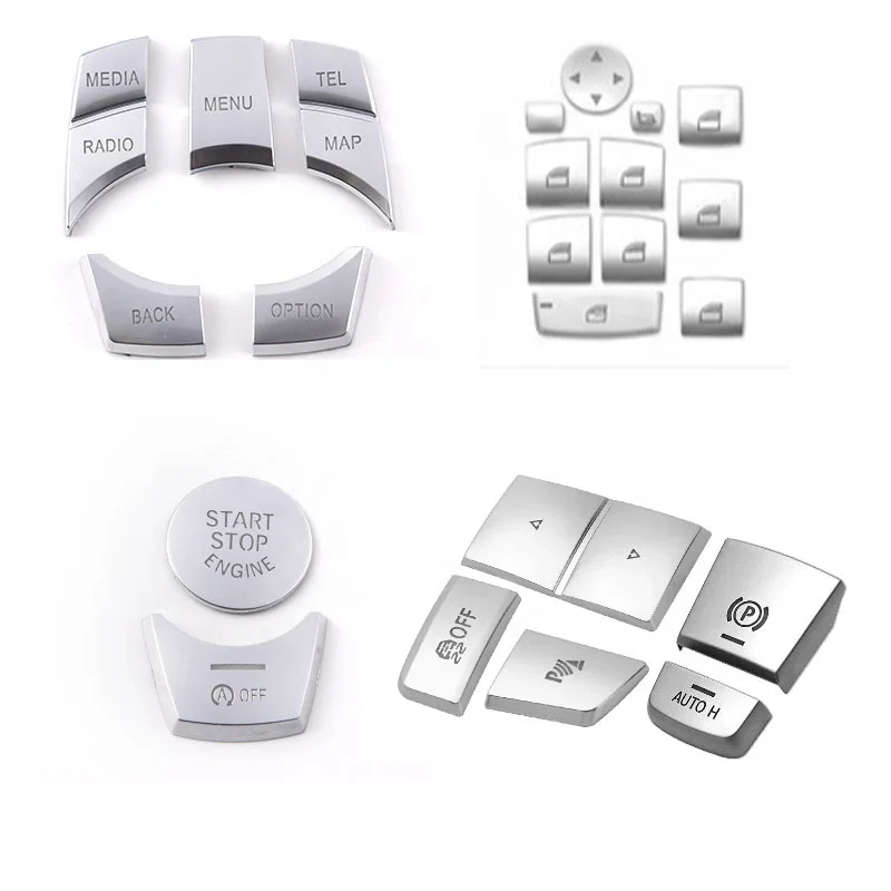 Car Handbrake Variable Speed Panel Side Switch P Window Switch Button Car Switch Button  Cover For BMW 5 6 Series F10 GT F07 F06