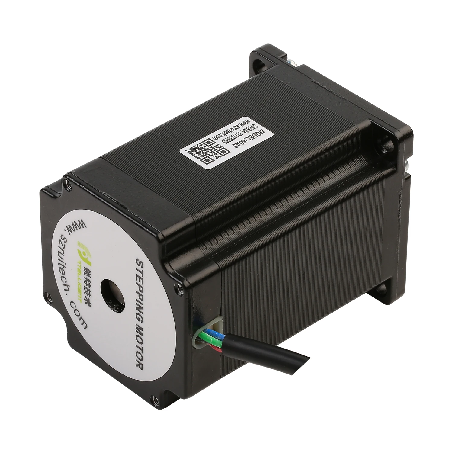 Rtelligent Nema24 Stepper Motor 3.0N.M 60mm flange Stepping Motor 4 Lead 60A3 5.0A for CNC XYZ Motor