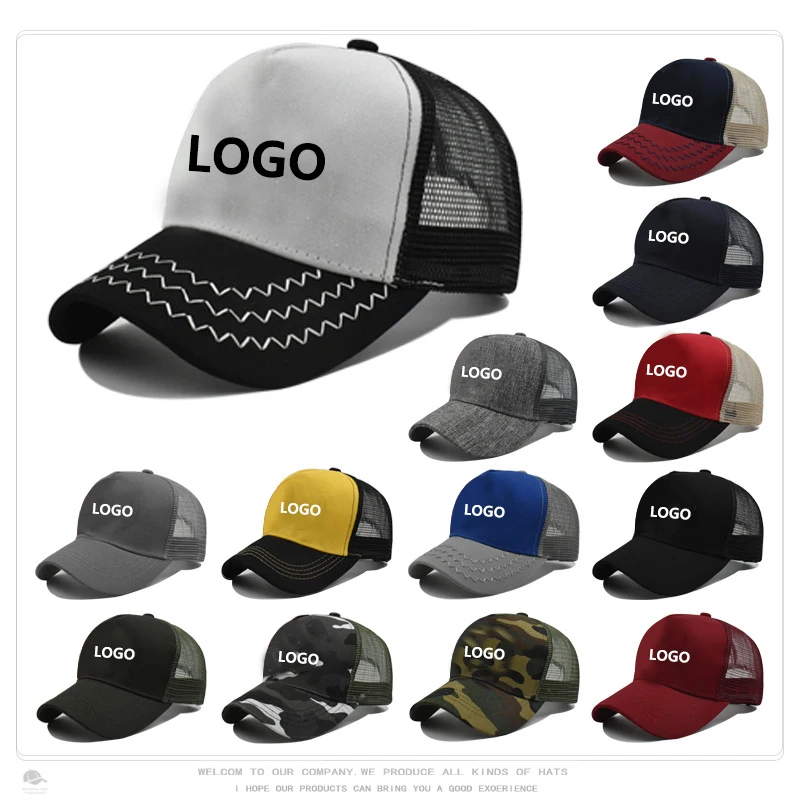 Adult outdoor sport cotton adjustable breathable mesh embroidery bass pro baseball caps for men women