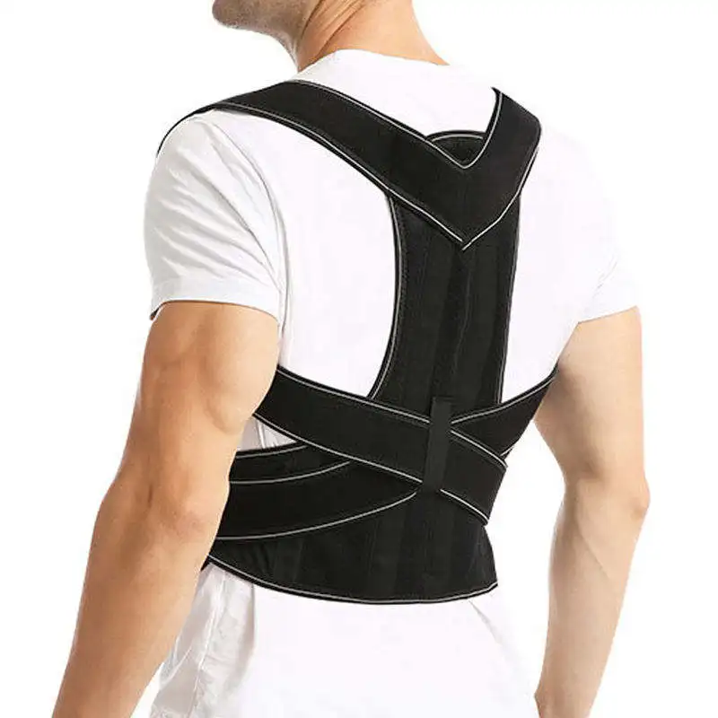 Best Sellers  Adjustable Neoprene Front Closure Therapy Back Girdle belt  Posture Corrector Back Brace