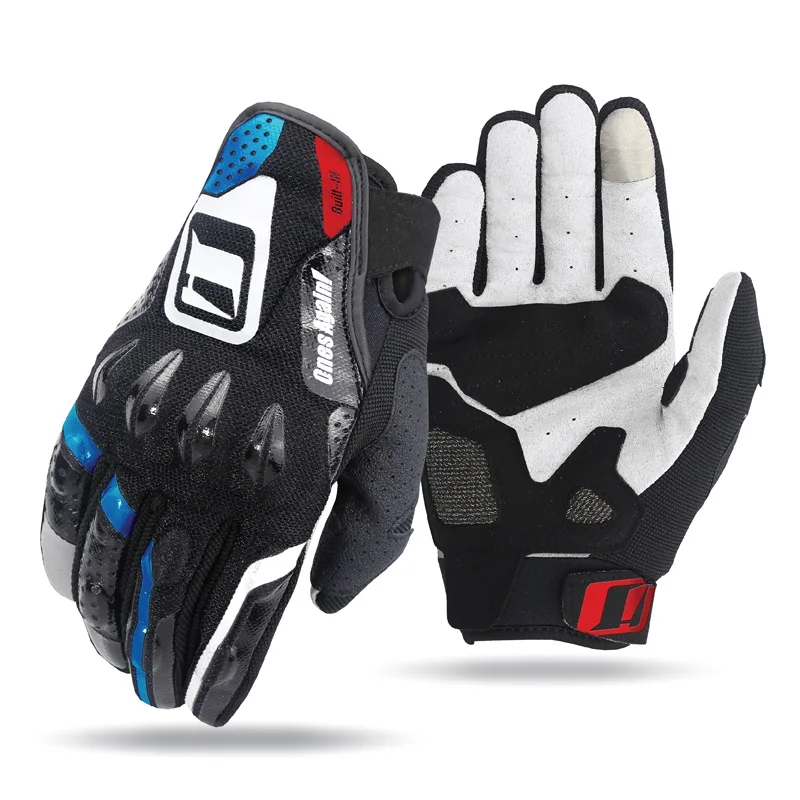 2021 Men Racing Gloves Warm Motorbike Cycling Glove Motorcycle Protective Gloves