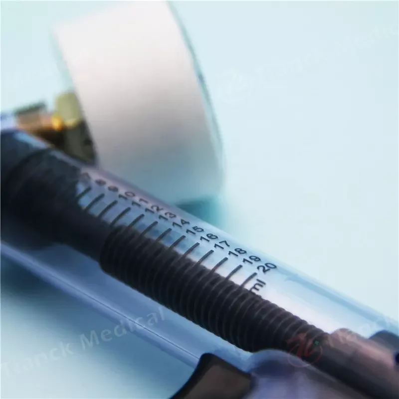 Tianck medical good healthy safety medical cardiology gun type 40ATM balloon inflation device