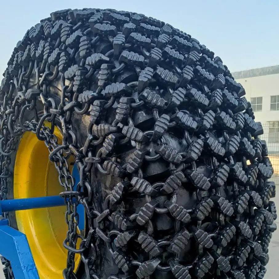 Shanxing Professional Vehicles Tire Protection Chains Reinforced Truck Cargo Chains Snow Chains