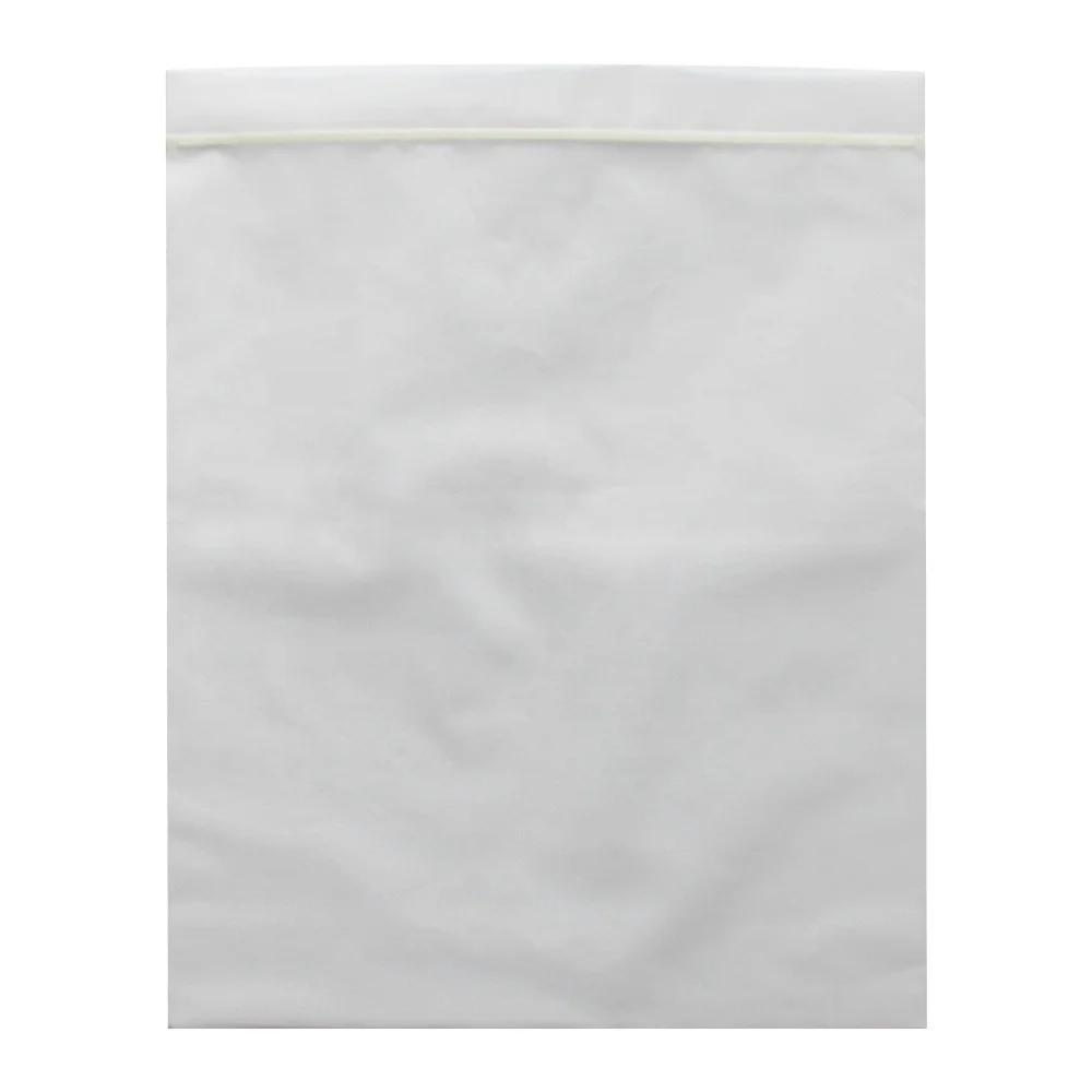 Reusable PLA PBAT compostable ziplock bag 80micron white clear corn starch 100% biodegradable zipper packaging bags for clothing