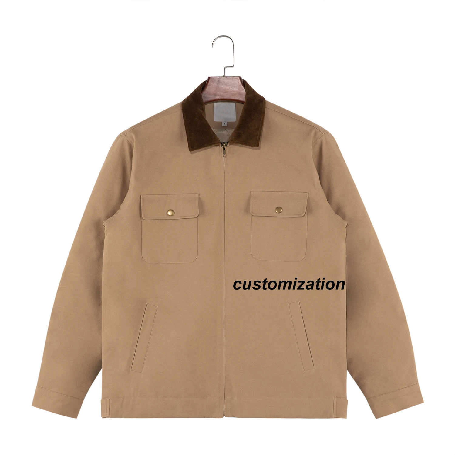 Wholesale Worker Lined Casual Work Jackets Custom Oem Odm Waterproof Winter Clothes Jacket For Men