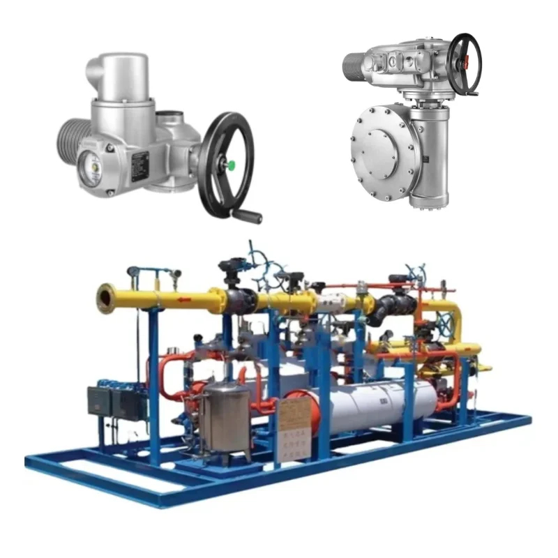 The Pressure/Flow Control Skid is equipped with SAR 07.2/SAR 16.2 Auma electric actuator and AC/AM control unit