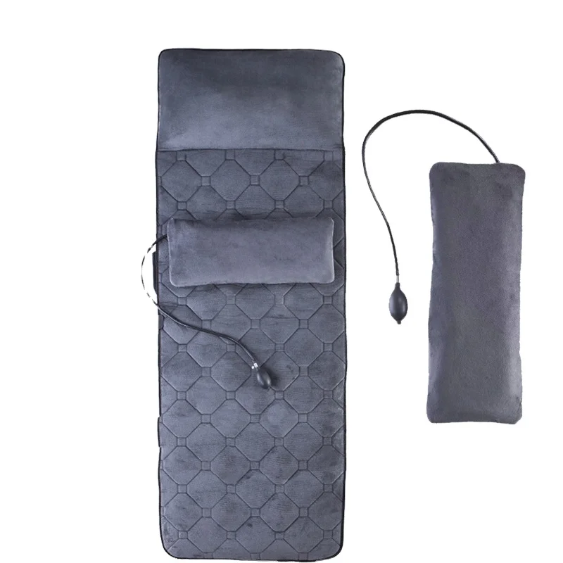 Vibration Shiatsu Heating FIR Portable Electric Health Kneading Home Car Use Massage Mattress