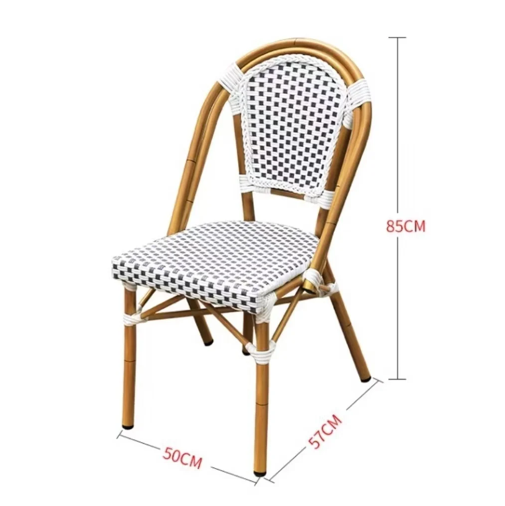 Source manufacturer rattan table and chairs garden outdoor furniture black wicker chair PE rattan outdoor Balcony  Furniture