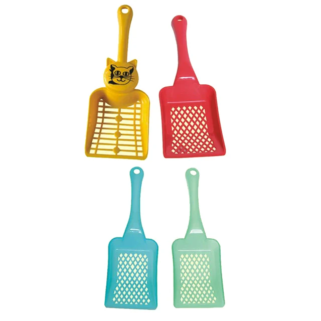 Plastic Litter Scooper with PP Material Cat Litter Scoop Cat Cleaning Tool Cat Litter Shovel
