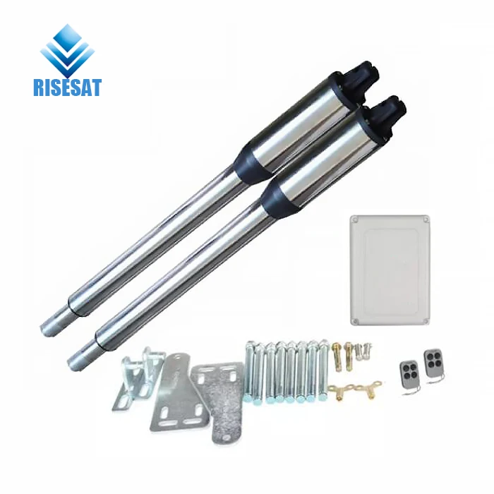 Swing Gate Opener Automatic Full Solar Power 200KG 2.5m Gate leaf Max. RS-G04S RISESAT