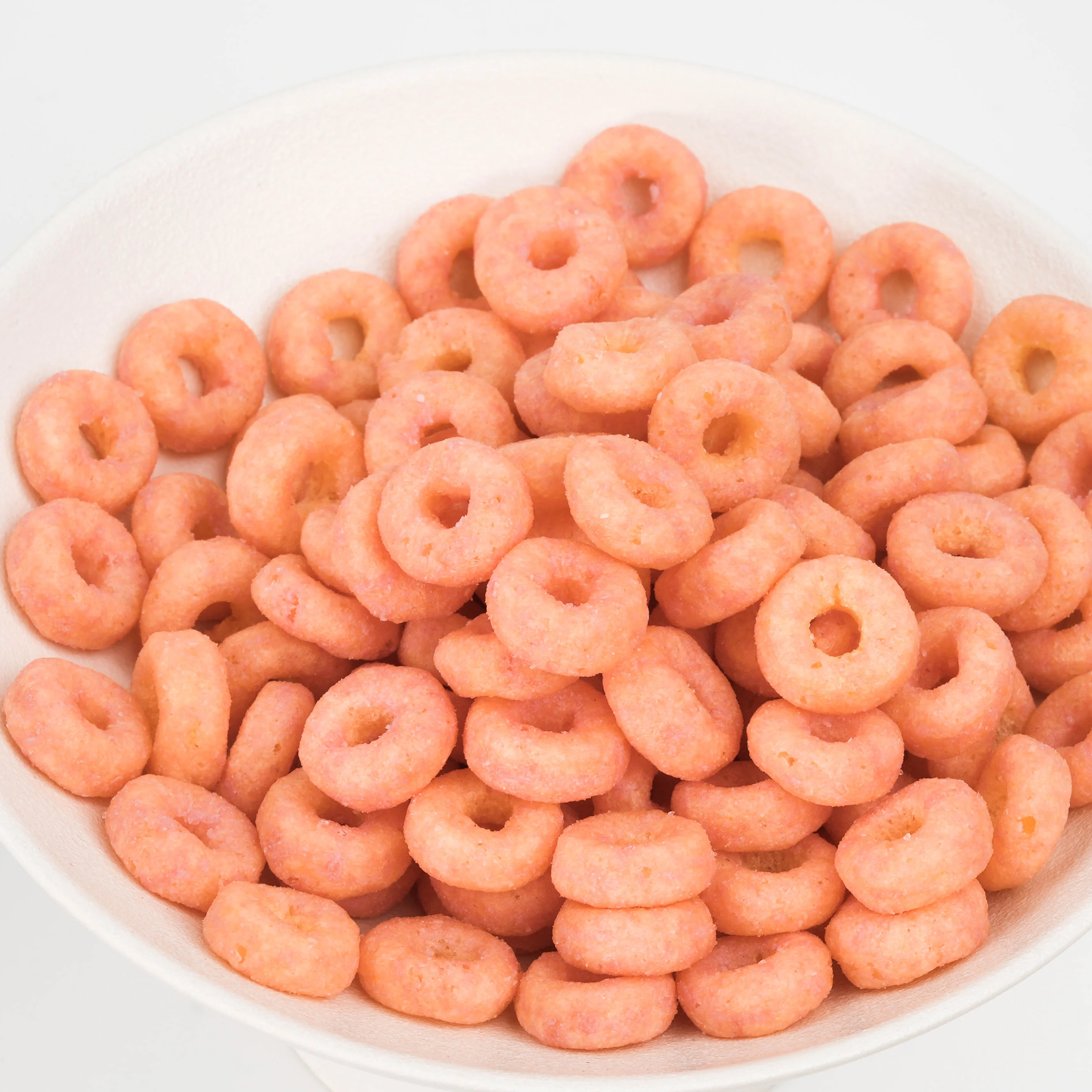 Best Sweet Strawberry Peach Chocolate Semi-Soft Baked Donut Fruit & Vegetable Snack Bagged Perfect Puffed Food for On-the-Go