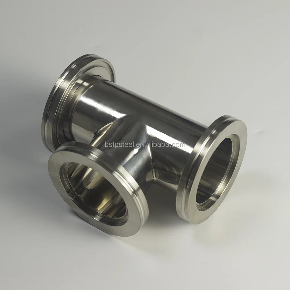 KF Stainless Steel Tee Clamped ISO