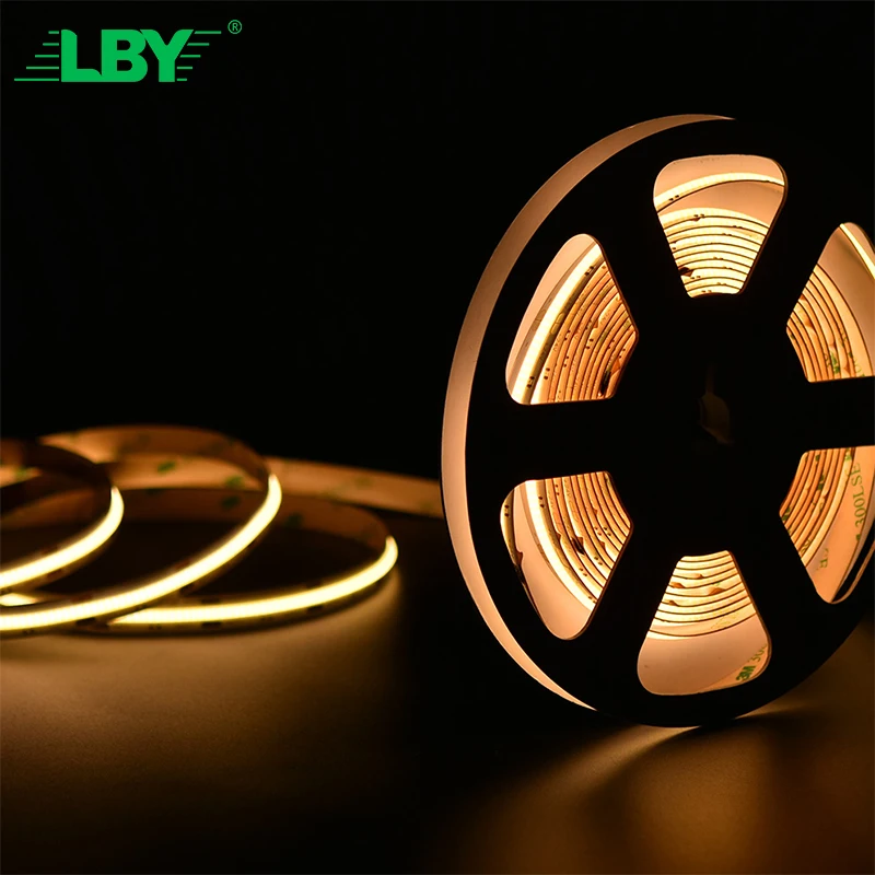 LBY бар света 5M Rgb Led декоративный светодиодный светодиодные полосы света комплект водонепроницаемый Ip65 Ip67 20 метров 12 вольт постоянного тока Гибкая 10 м 24V Cob светодиодные полосы