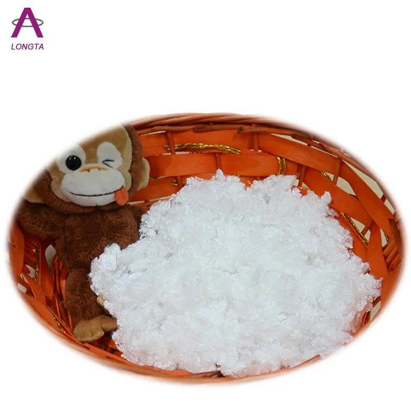 
Recycled hollow conjugated siliconized fiber virgin polyester fiber for filling 