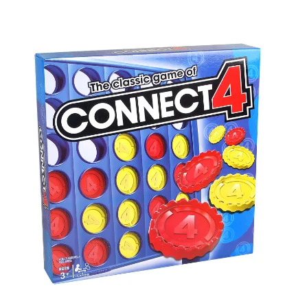 4 Classic Grid 4 in a Row Game Strategy Board Games for Kids 2 Player .for Family and Kids