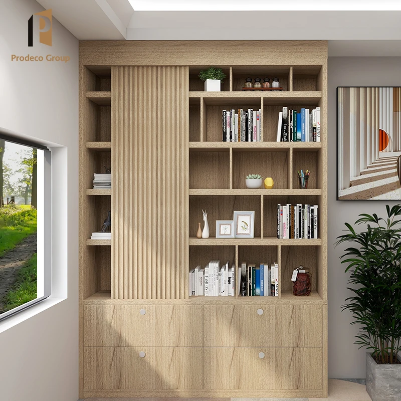 Display Bookcase White Nordic Bookcase Modular Bookcase