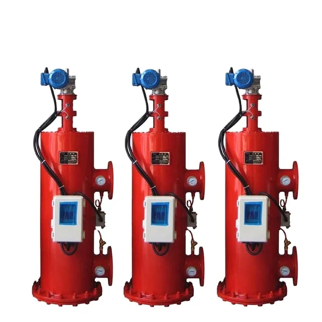 0.6 mpa automatic clean water strainer industrial use cooling water use raw water treatment automatic self-clean filter