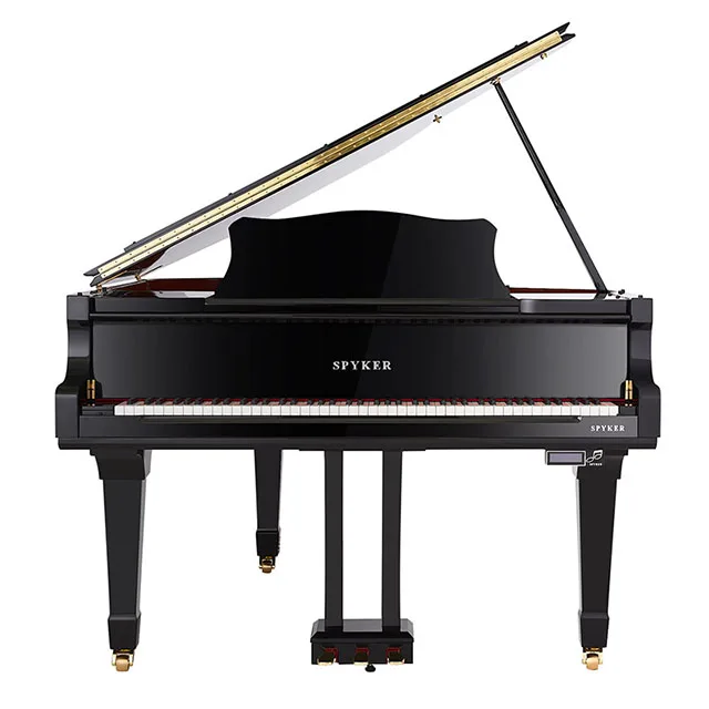 with our core technology and patent model HD-W186 enbony grand piano enbony polish piano self playing piano in black