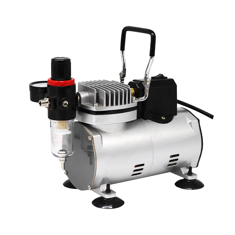 Mini tattoo/airbrush compressor with colling fan TC-18F