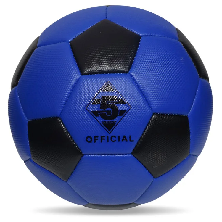 Diamond grain process material Custom soccer balls size 5 4 3 football best price soccer balls