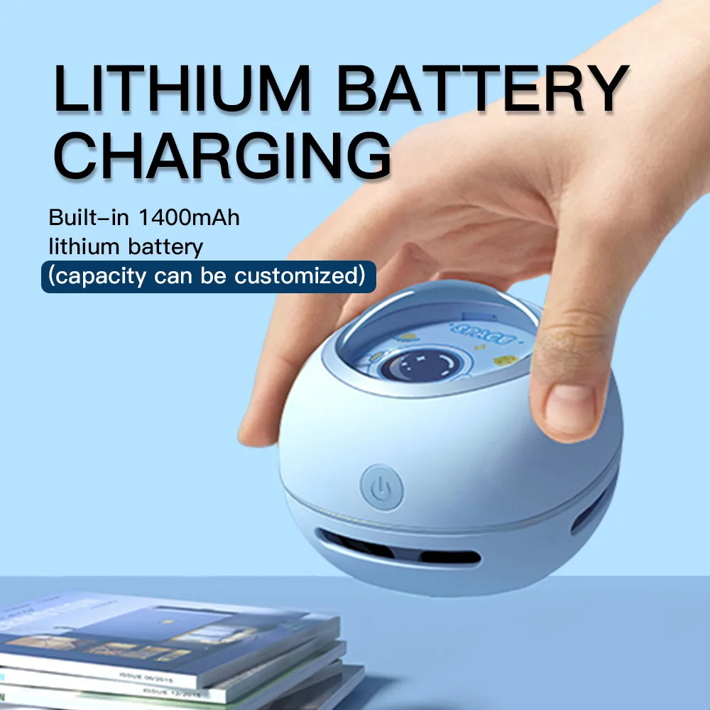 USB Rechargeable Portable Desktop Vacuum Cleaner for Keyboard Home School Mini Handheld Dust Remover Desktop Vacuum Cleaner