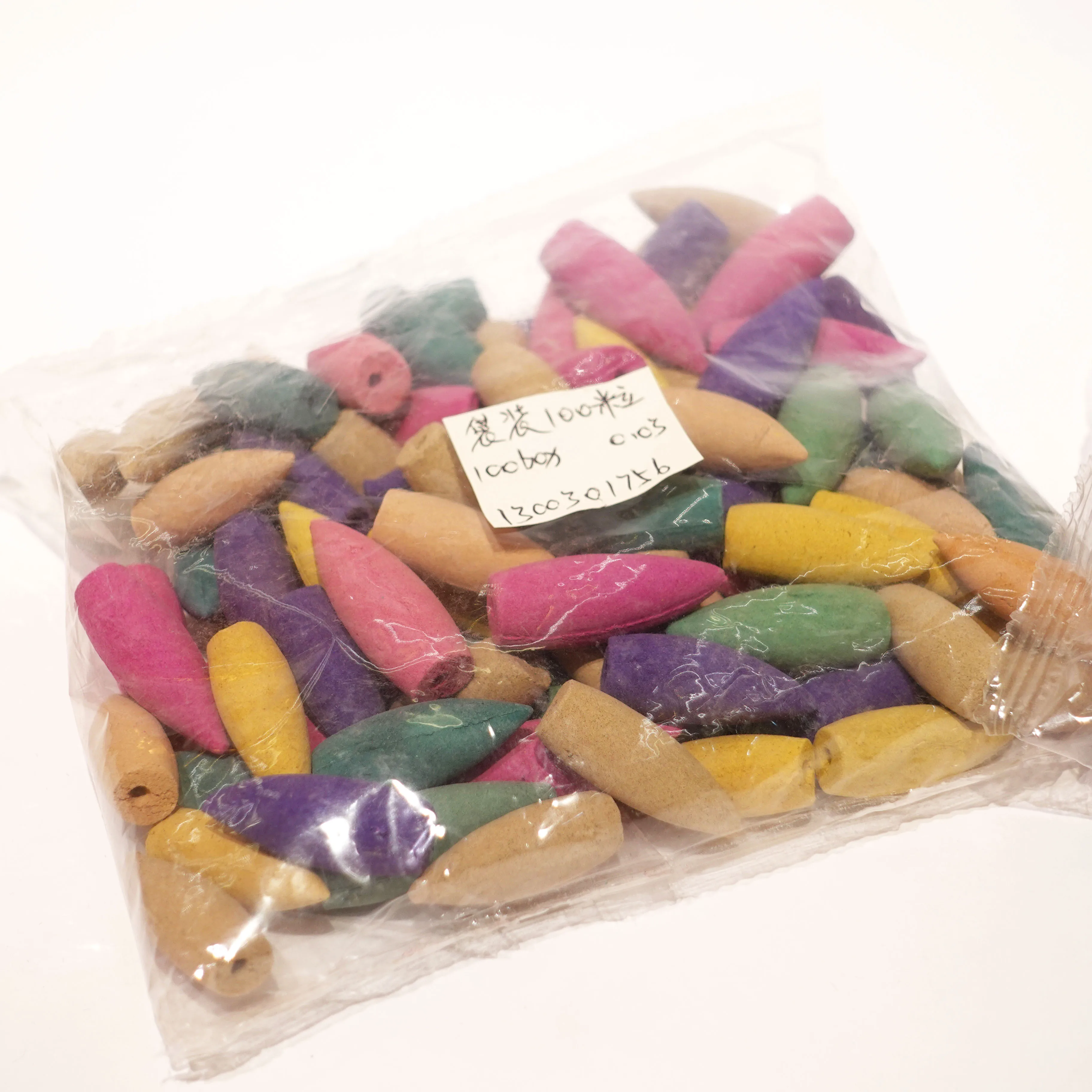 200Pcs/Lot Mixed organic Incense Rose Jasmine Lavender Sakura Smoke fragrance Cone Reflux Tower incense Cones Backflow