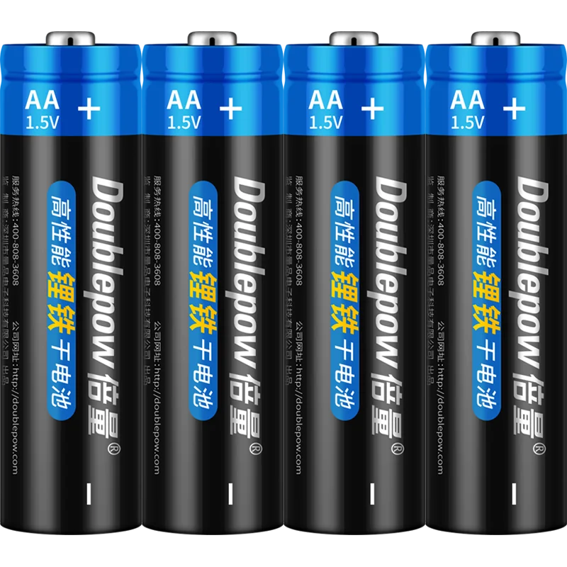 High Performance AA Primary Battery Cell New Material Lithium Iron Disulfide FR6 (LiFeS2) 1.5V Battery