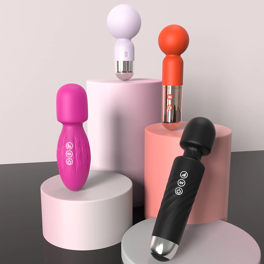 S-HANDE Varita masajeadora breast massager products foot neck scalp mini wand massager vibrator sex toy
