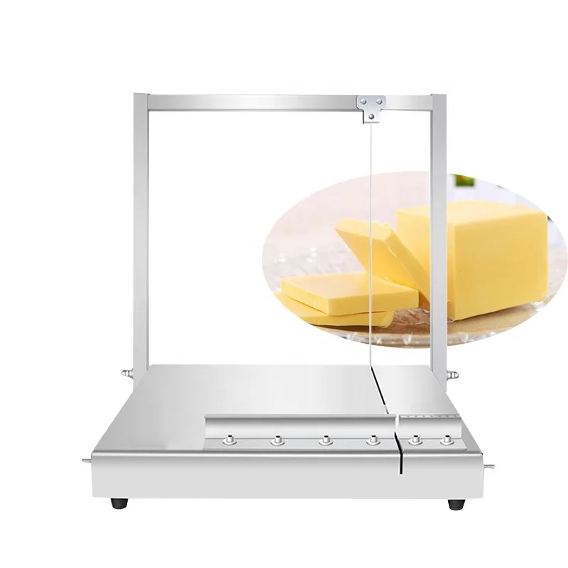 Cheese Cube Cutting Tool Fudge Jelly Sheet Cutting Machine Commercial Chocolate Cutting Machine for Bread Cake Truffle Cutting