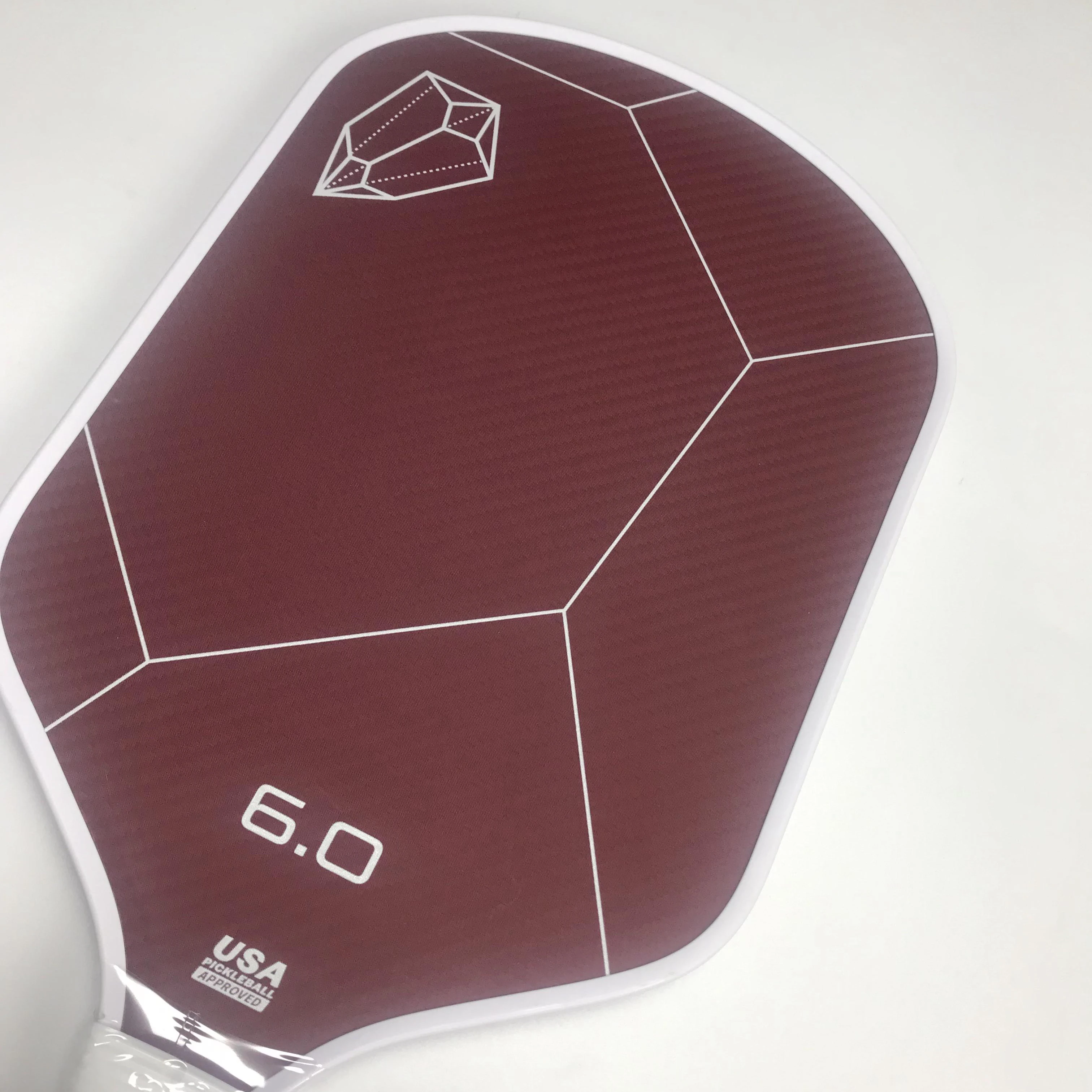 Wholesale Custom Top Carbon Fiber Picklebal Paddles USAPA Pickleball Paddle Kevlar Textured Surface for Maximum Spin