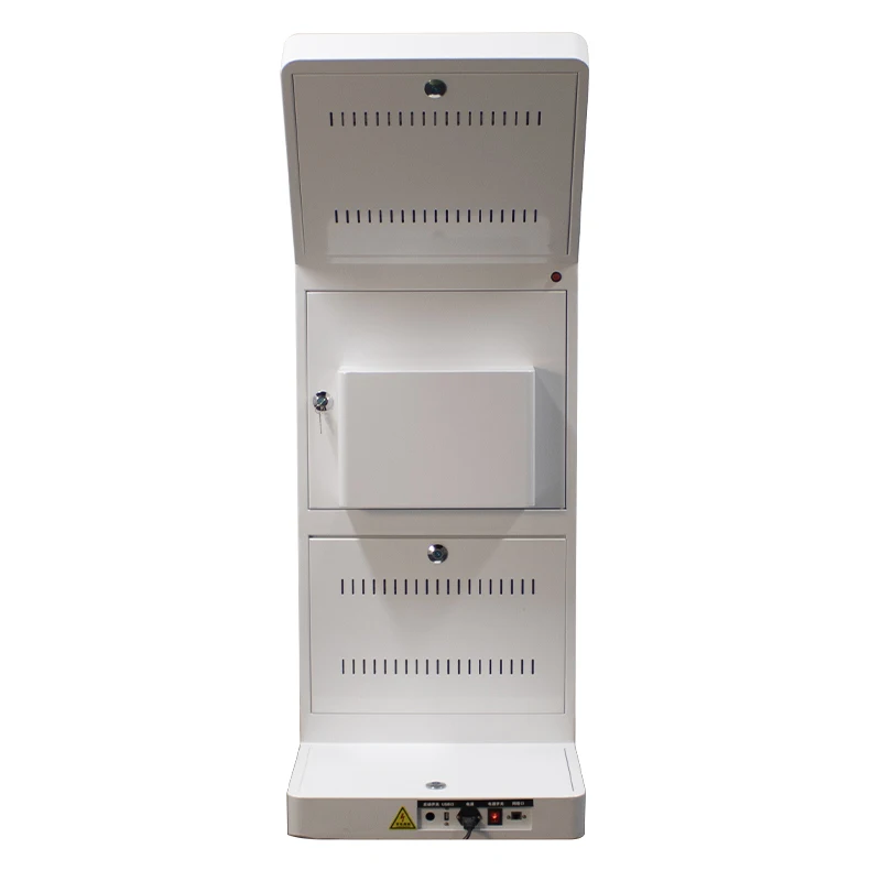 21.5 inch Capacitive Touch Screen Printer Scanner Kiosk Self Service Ordering Payment Floor Standing Checkout kiosk