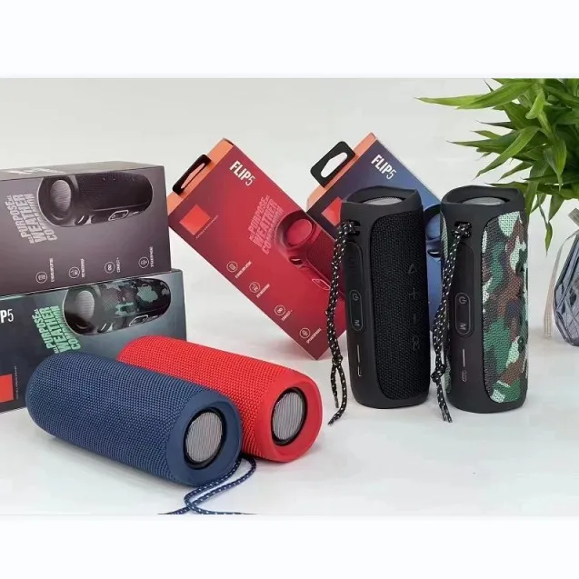 Hot Selling High Quality Original FlipX5 Blue Tooth Speaker Outdoor Waterproof Portable Stereo Bass Speaker