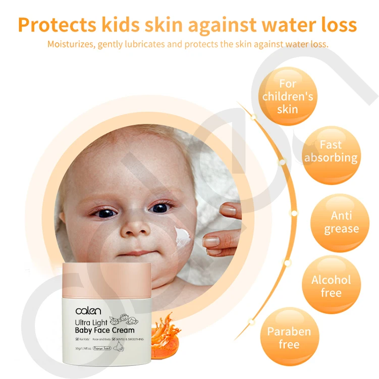Оптовая продажа увлажняющий крем для детского лица oala без спирта мягкий малышей защищает детскую кожу