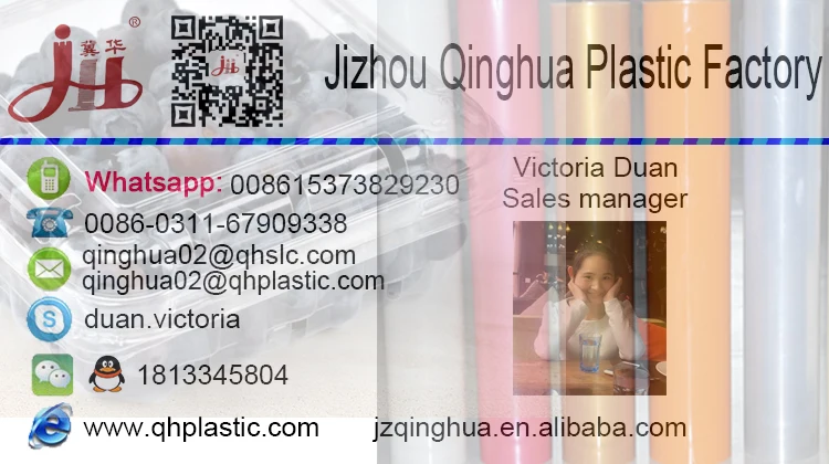 OEM Design Anti-Scratch Pet Sheet Film colorful Transparent Thermoformed RPET Film Roll