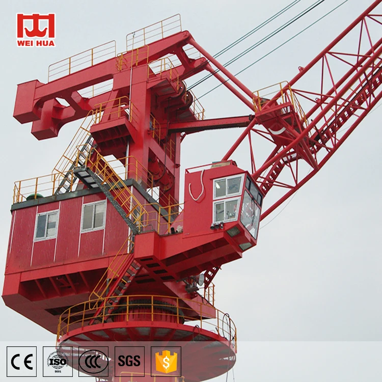 Mobile 5-50 Tons Four-link Type Portal Harbour Crane