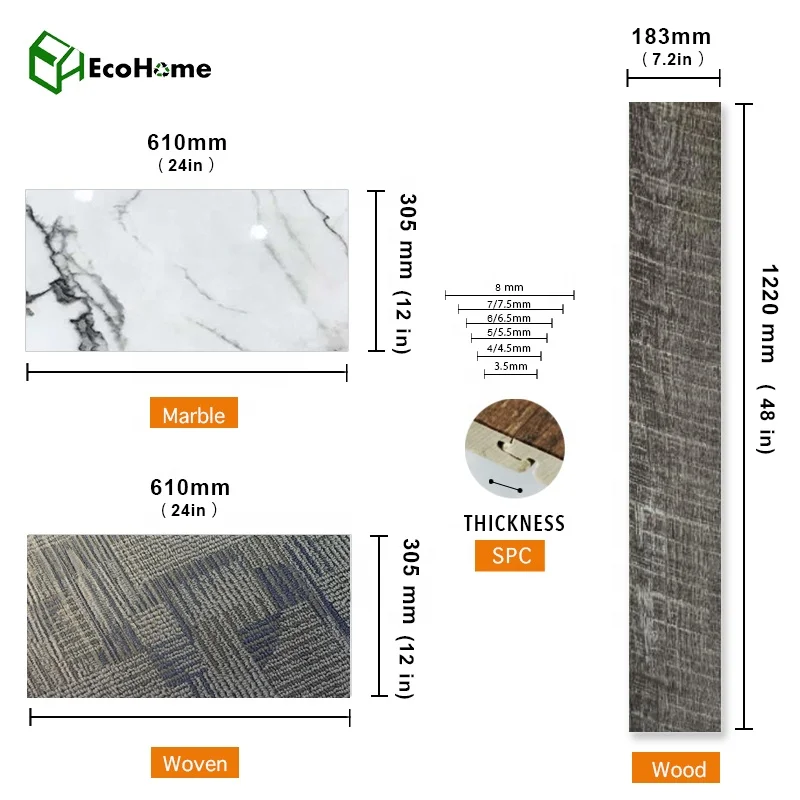stone look marble  look vinyl 8mm tiles and marbles spc flooring vinyl flooring