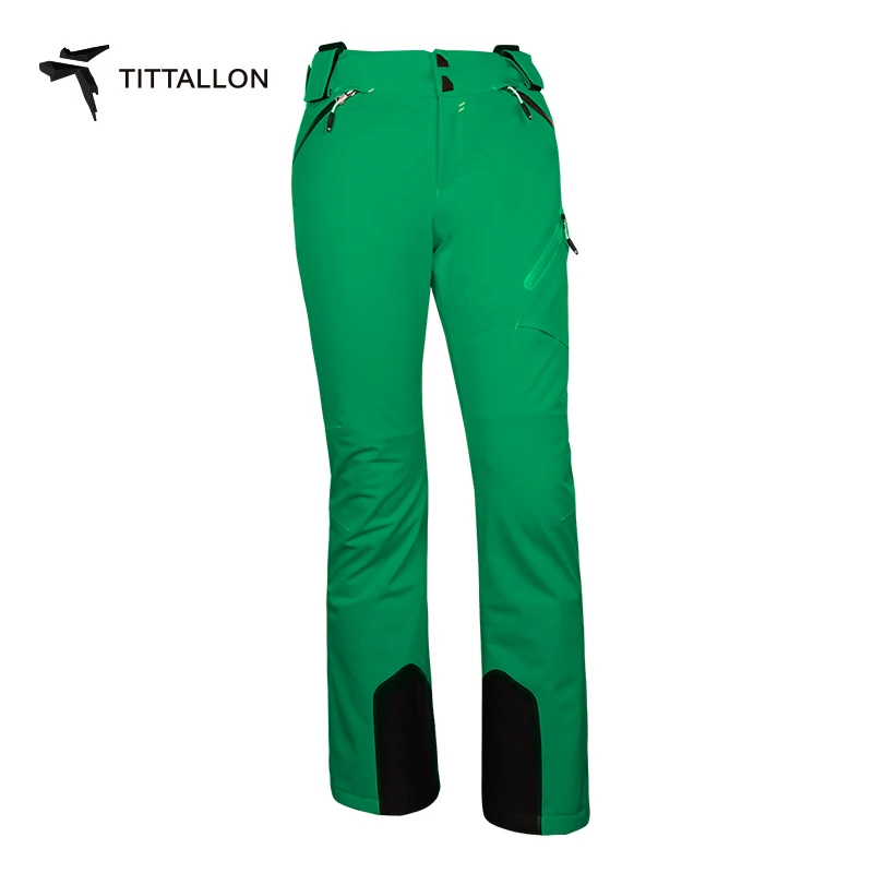 
Professional tight ski pants neoprene ski pants women fleece lined pants 