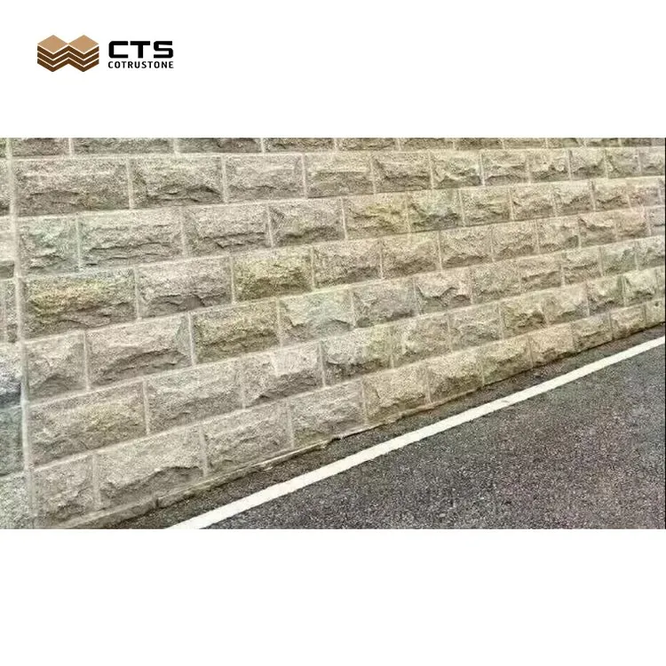 Yellow Mushroom Stone Wall Tile Supplier