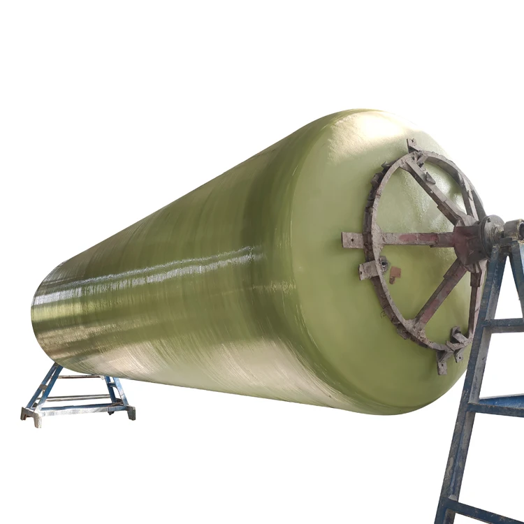 FRP GRP Winding chemical composite horizontal storage tank