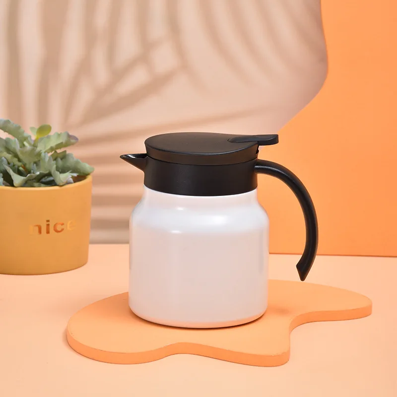 316 Stainless Steel 800ml 1000ml Large Capacity Household Insulated Kettle Tea Water Separation Coffee Pot