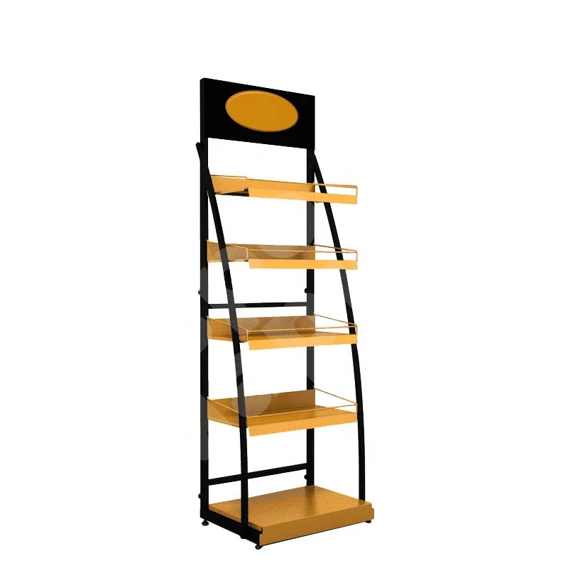 Heavy Duty Metal Motor Engine display rack stand Lubricant Oil Display Rack Stand For Gas Station