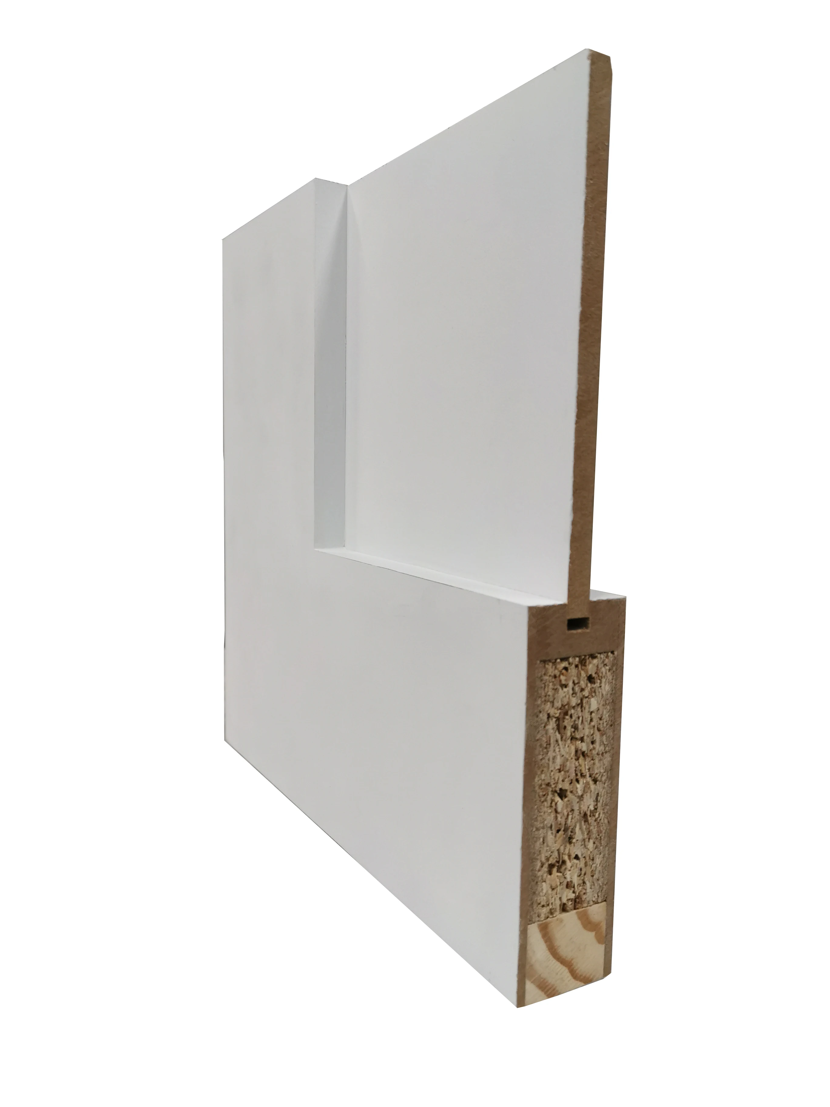 
Classic design one panel shaker style White painted Interior Solid Core Wood Doors for Bedroom 