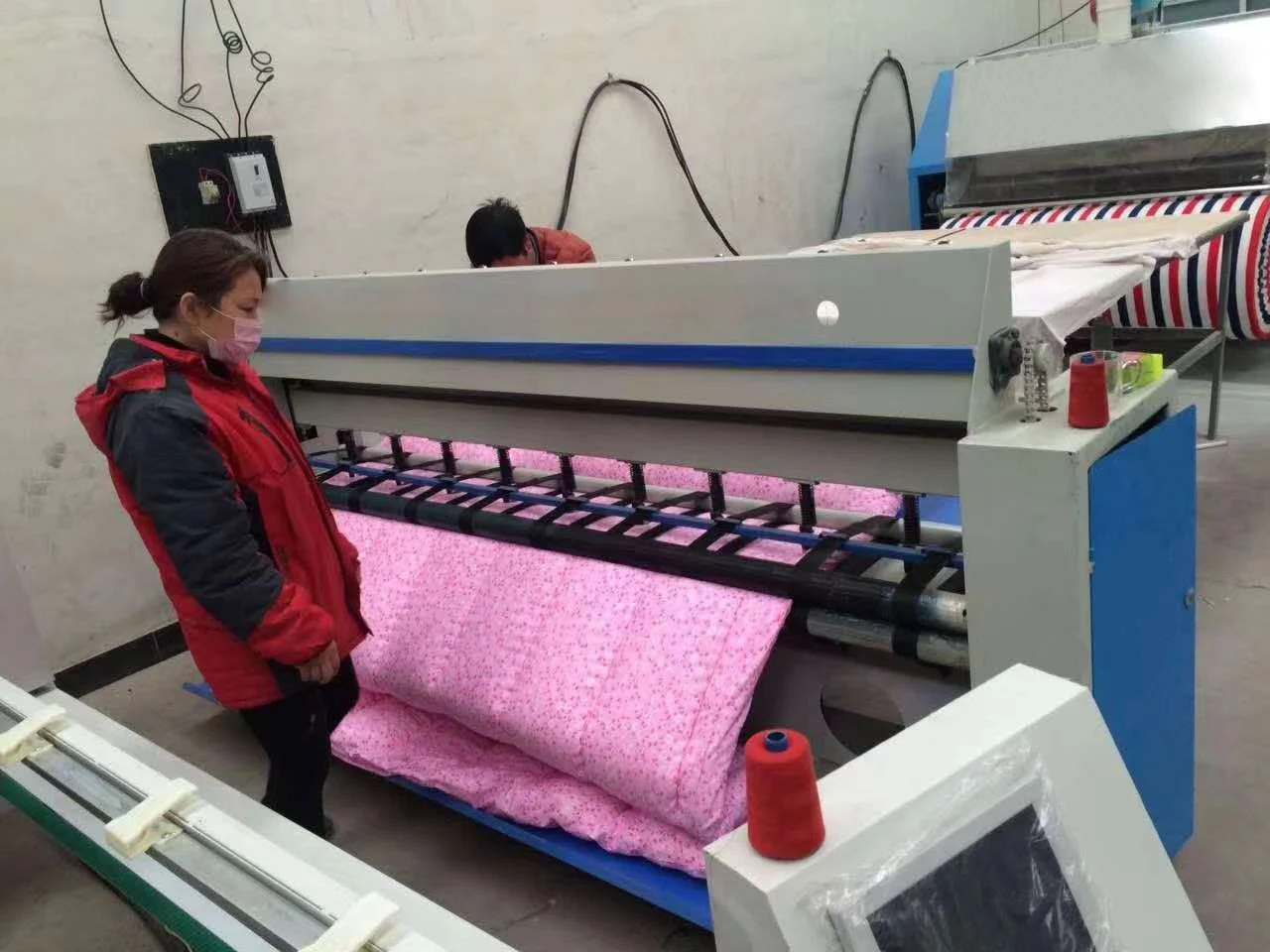 Multi Needle Straight Line Quilting Machines for Comforter
