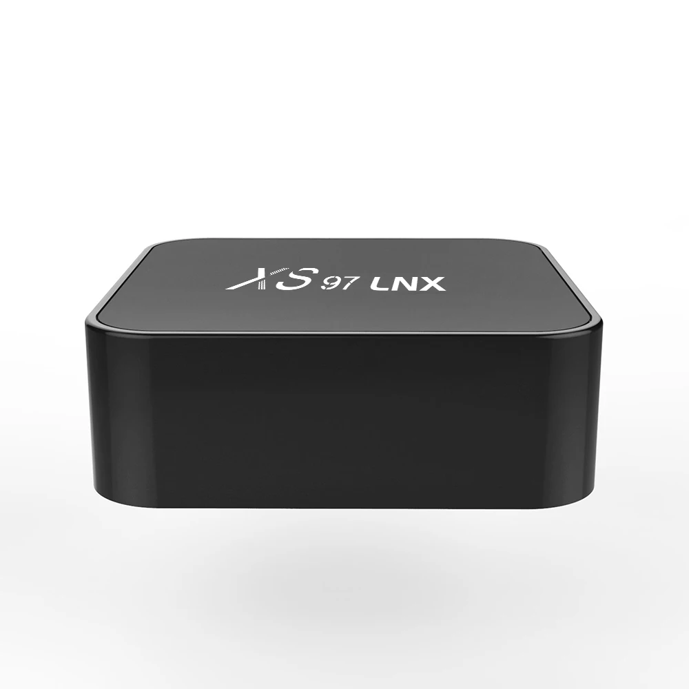 Unique DesignXS97 LNX 4K ott stb ARM cort-ex A53 tvbox linux tv box With fast shipments