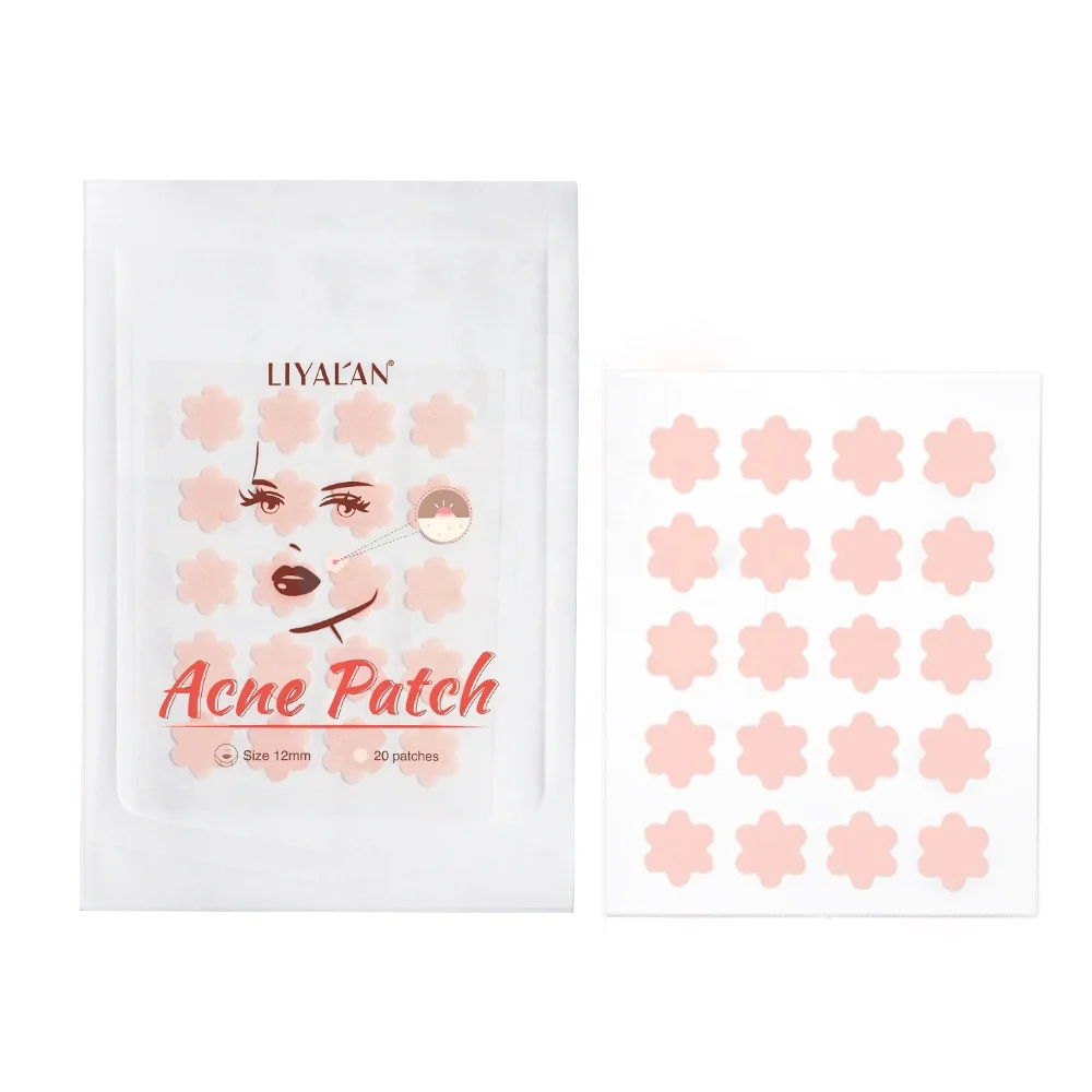 OEM Private Label Waterproof Hydrocolloid Pimple Patches Remover Blemish Spot Treatment Acne Patch