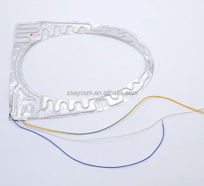 Aluminum Foil Heating Plate for Intelligent Toilet Smart Toilet Seat Heater Electric Toilet Seat Warm Seat Heater Foil Heater