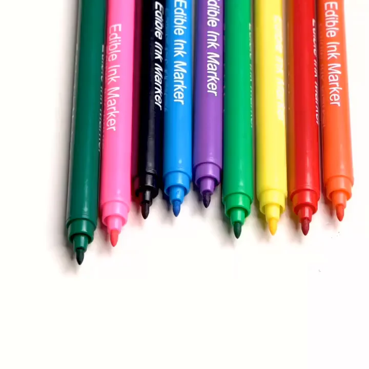 Edible marker pen cake decoration food pens birthday cake ready to ship