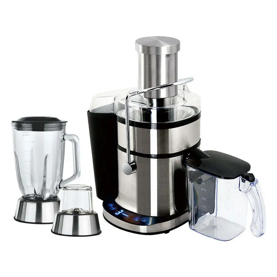 Automatic Wide Chute Fruit Citrus Orange Slow Masticating Juicer Ice Cream Dessert Maker Residue Juice Separation Juicer