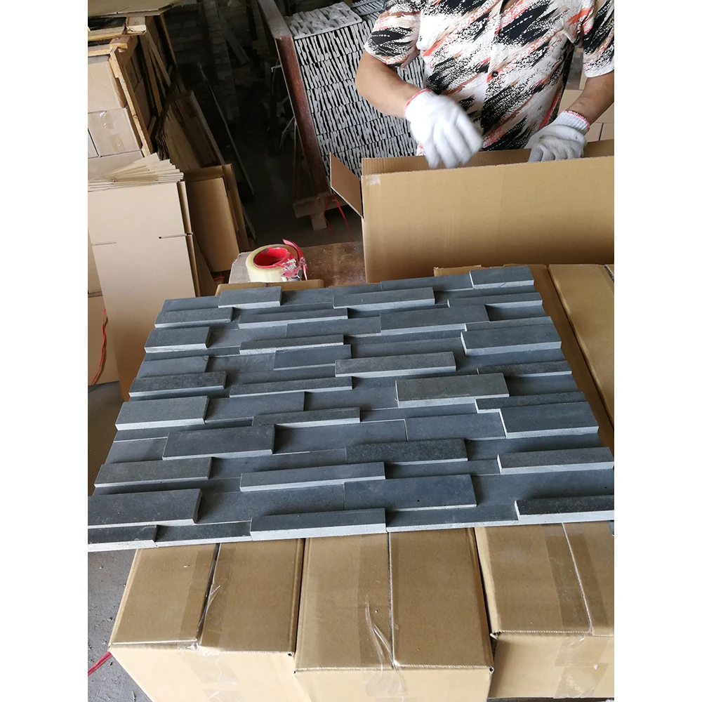 Шлифованный Andesite Lavastone многослойный каменный шпон/каменная облицовка